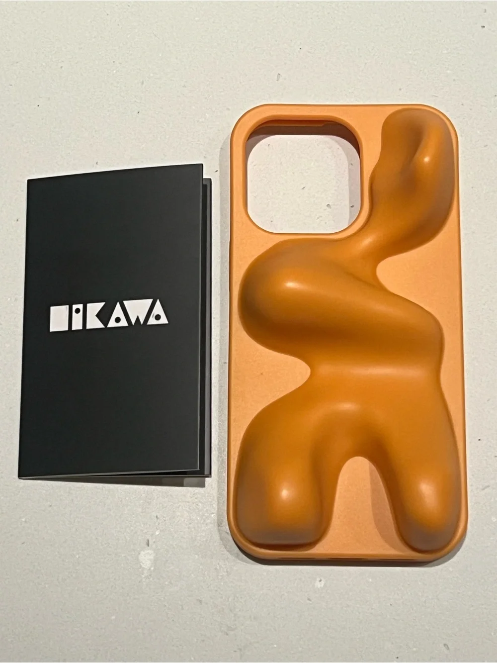 Orange Maximalist Sculpted Phone Case